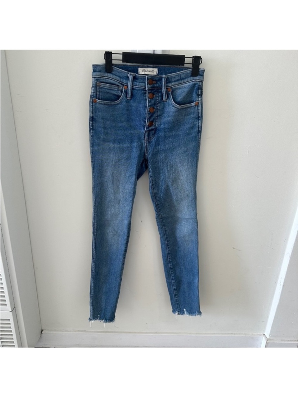 Madewell Skinny Jeans in Medium Blue